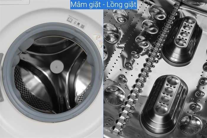 Tháp giặt sấy LG WashTower Inverter giặt 14 kg - sấy 10 kg WT1410NHE